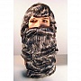 Lacey Wigs Santa - Black Deluxe Santa